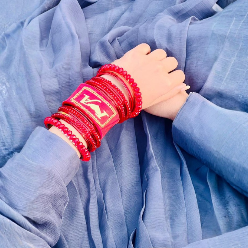 Royal Red Initial Churi